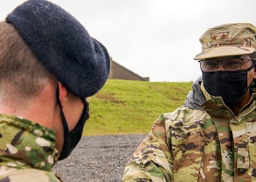 Third Air Force command team visits 501st CSW