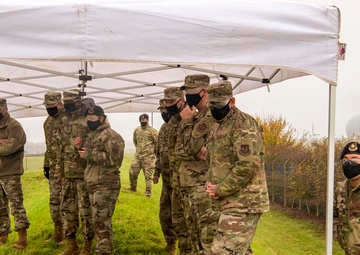 Third Air Force command team visits 501st CSW