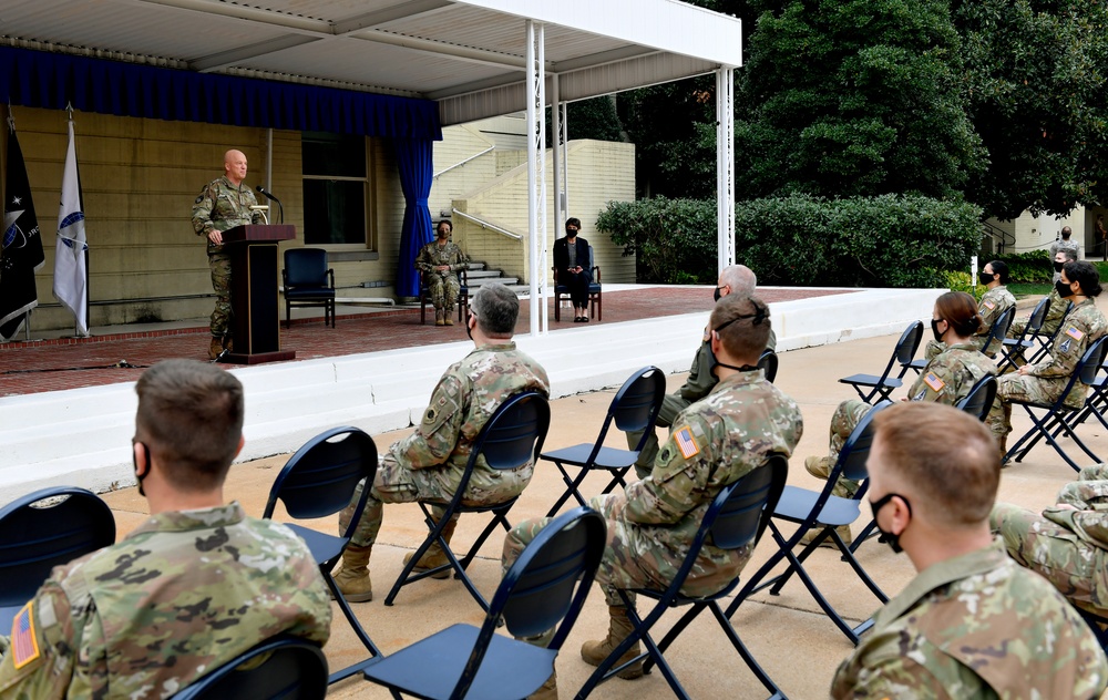 United Staes Space Force Field Grade Officer Transfer Ceremony