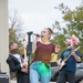 The 82nd Airborne Division band rocks on at the All American Haunted Lane Event