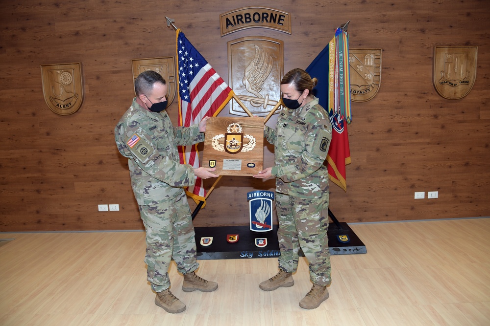 Alpha Company, 173rd Brigade Support Battalion, 173rd Airborne Brigade Award Ceremony