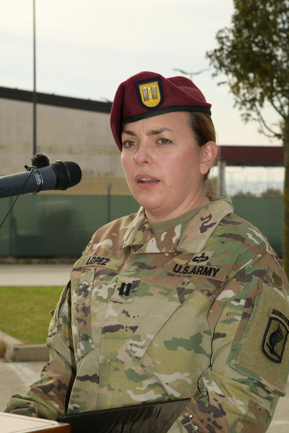 Alpha Company, 173rd Brigade Support Battalion, 173rd Airborne Brigade Change of Command Ceremony