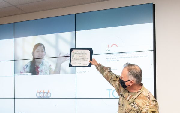 LDP graduation ceremony with participants world wide