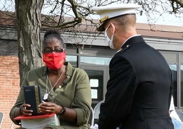 Lance Cpl. Corey Staten's Award Ceremony