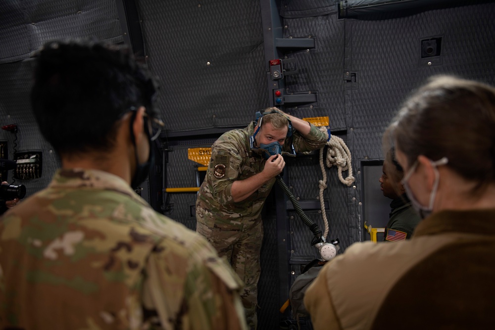 60th AES train on C-5M Super Galaxy