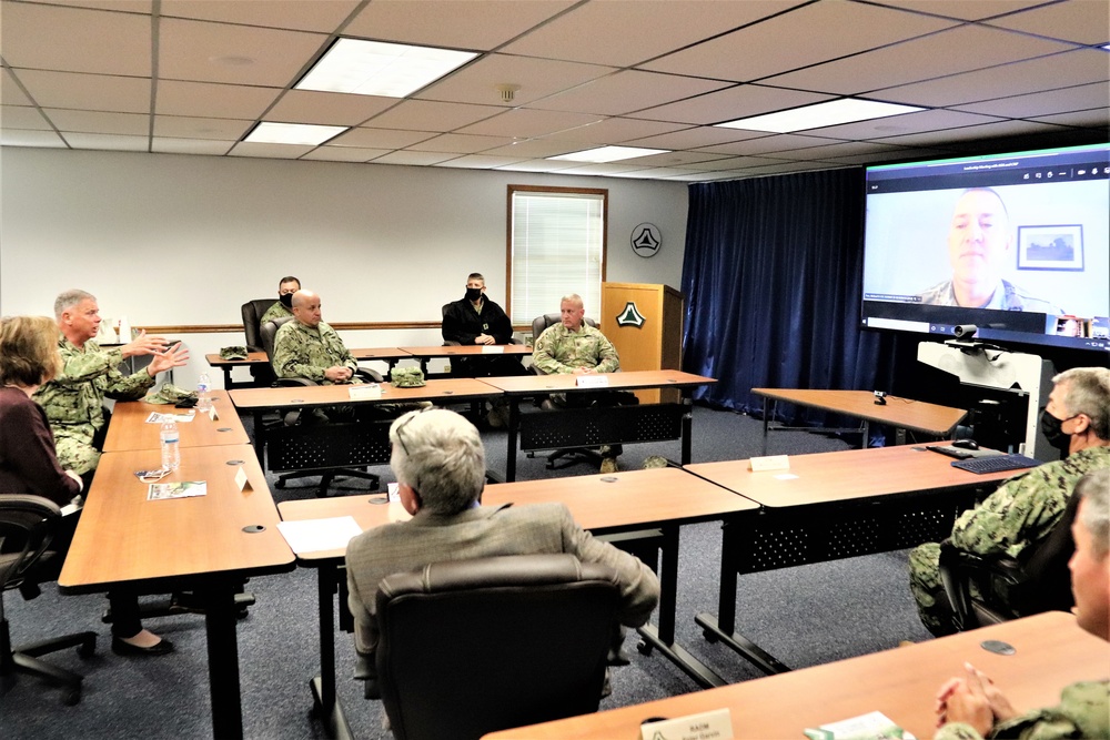 Assistant Secretary of U.S. Navy, Chief of Naval Personnel visit Fort McCoy; see Navy's ongoing ROM mission on post