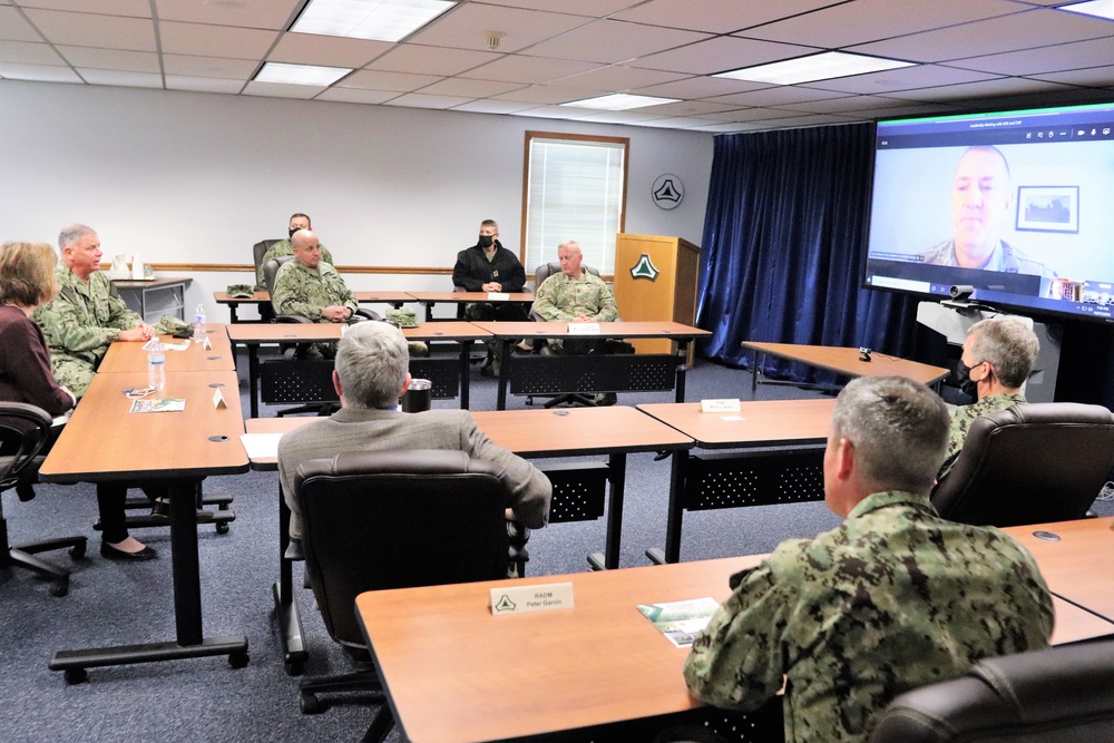 Assistant Secretary of U.S. Navy, Chief of Naval Personnel visit Fort McCoy; see Navy's ongoing ROM mission on post