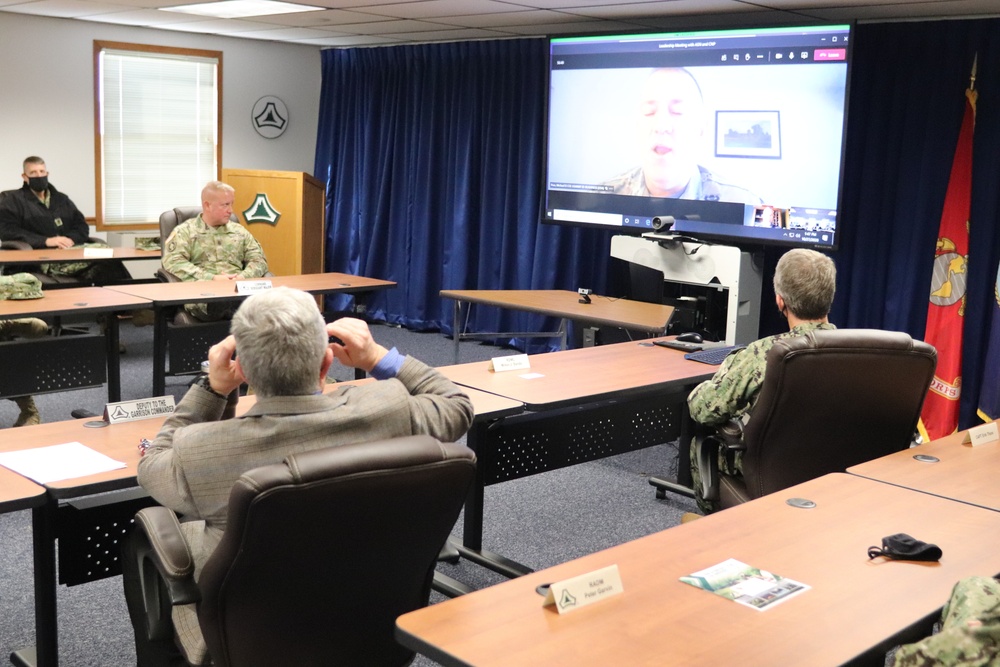 Assistant Secretary of U.S. Navy, Chief of Naval Personnel visit Fort McCoy; see Navy's ongoing ROM mission on post