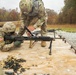 Soldiers of the 1st Theater Sustainment Command practice firing the M240B machine gun.