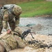 Soldiers Practice Firing the M240B Machine Gun.