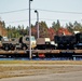 Engineer unit's equipment offloaded from railcars at Fort McCoy after deployment