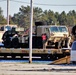 Engineer unit's equipment offloaded from railcars at Fort McCoy after deployment