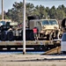Engineer unit's equipment offloaded from railcars at Fort McCoy after deployment