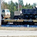 Engineer unit's equipment offloaded from railcars at Fort McCoy after deployment