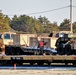 Engineer unit's equipment offloaded from railcars at Fort McCoy after deployment