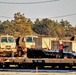Engineer unit's equipment offloaded from railcars at Fort McCoy after deployment