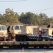 Engineer unit's equipment offloaded from railcars at Fort McCoy after deployment