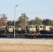 Engineer unit's equipment offloaded from railcars at Fort McCoy after deployment