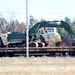 Engineer unit's equipment offloaded from railcars at Fort McCoy after deployment