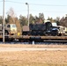 Engineer unit's equipment offloaded from railcars at Fort McCoy after deployment