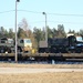 Engineer unit's equipment offloaded from railcars at Fort McCoy after deployment