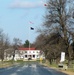 American Flag and Fort McCoy