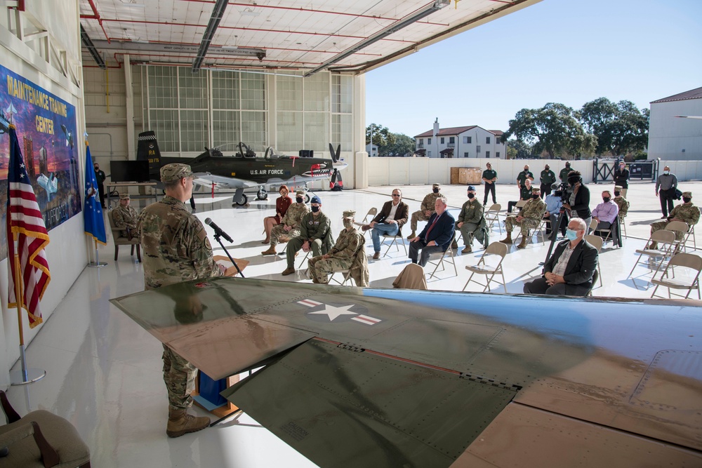 19th Air Force Maintenance Training Center Activation