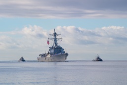 USS Halsey Returns to Pearl Harbor