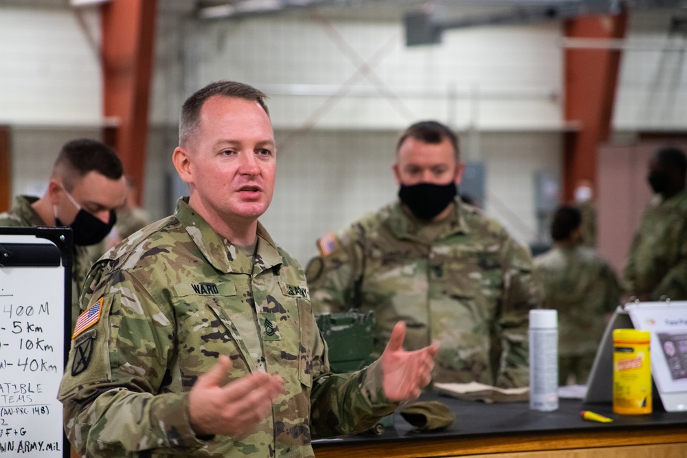 Soldiers Participate in Sergeant's Time Training