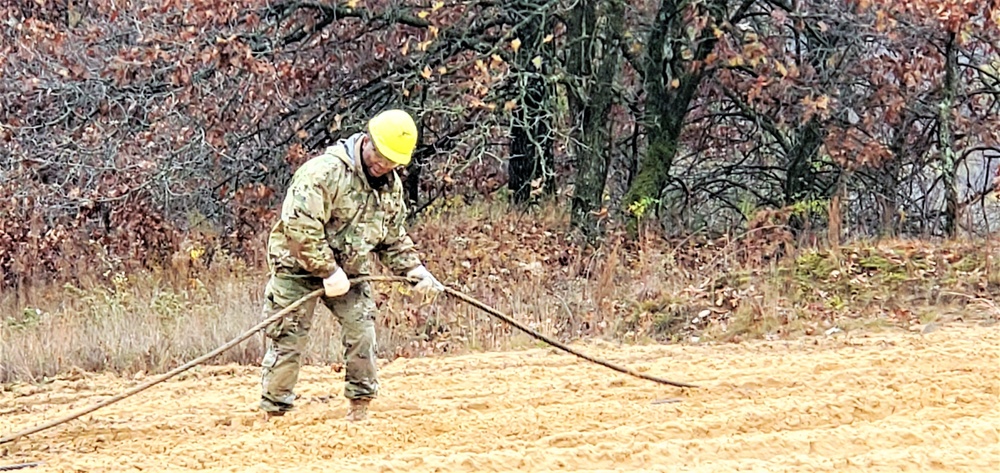 Soldiers hold field training for the Regional Training Site-Maintenance Wheeled-Vehicle Recovery Operations Course at Fort McCoy