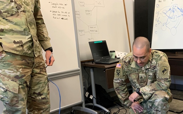 USACAPOC(A) Partnering with Army Cyber during Muscatatuck Urban Training Center Field Exercise