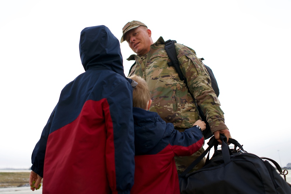 Rescue and maintenance Airman of 176th Wing return from Africa deployment