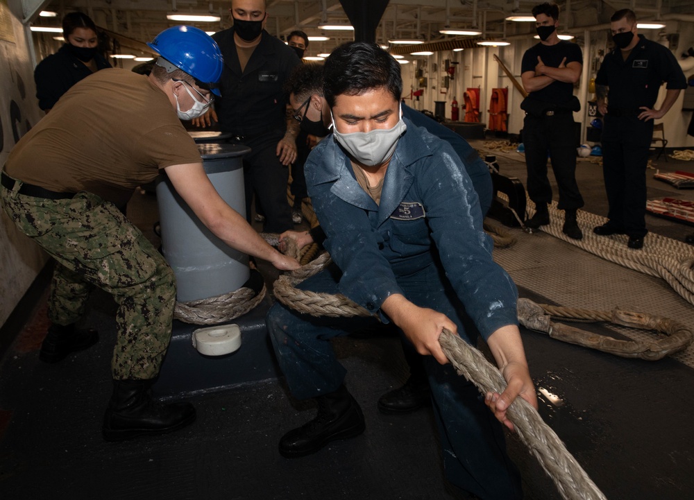 USS Bataan (LHD 5) Moves to NASSCO Shipyards