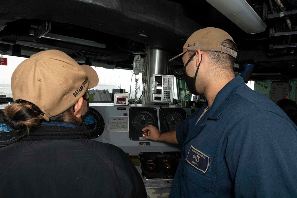 USS Bataan (LHD 5) Moves to NASSCO Shipyards