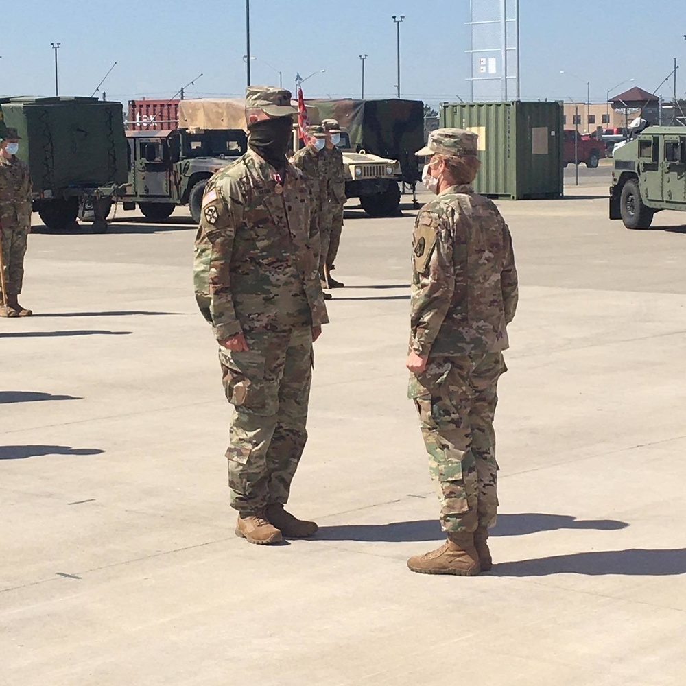 190th CSB Change of Command