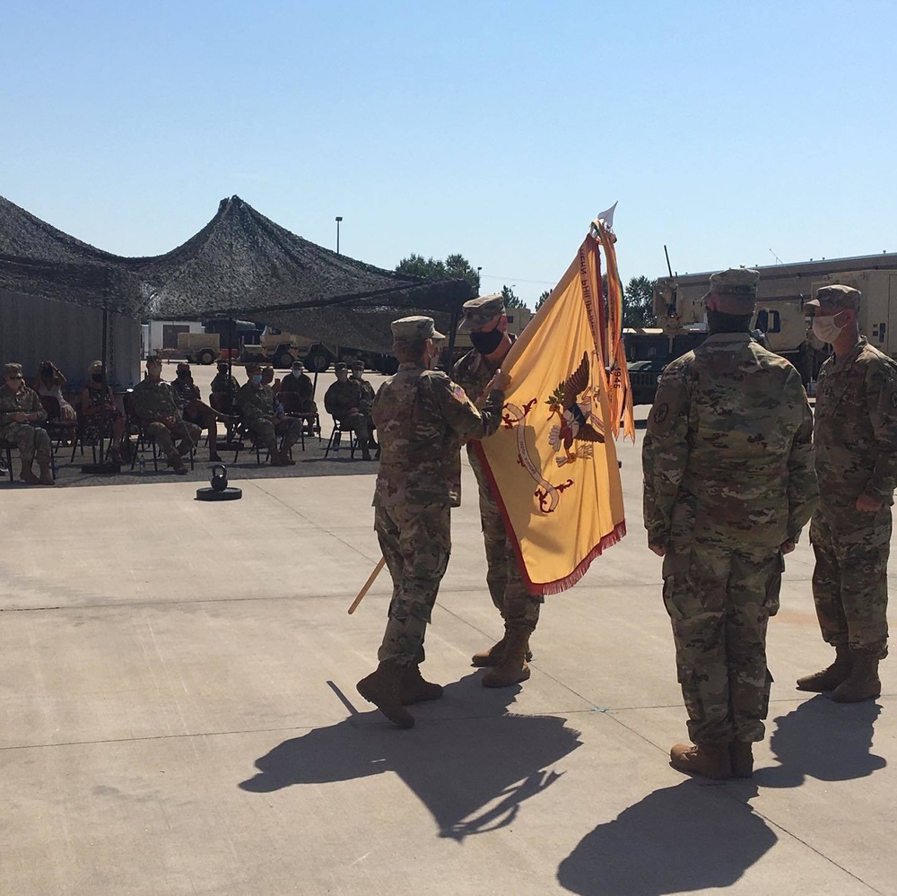 190th CSB Change of Command