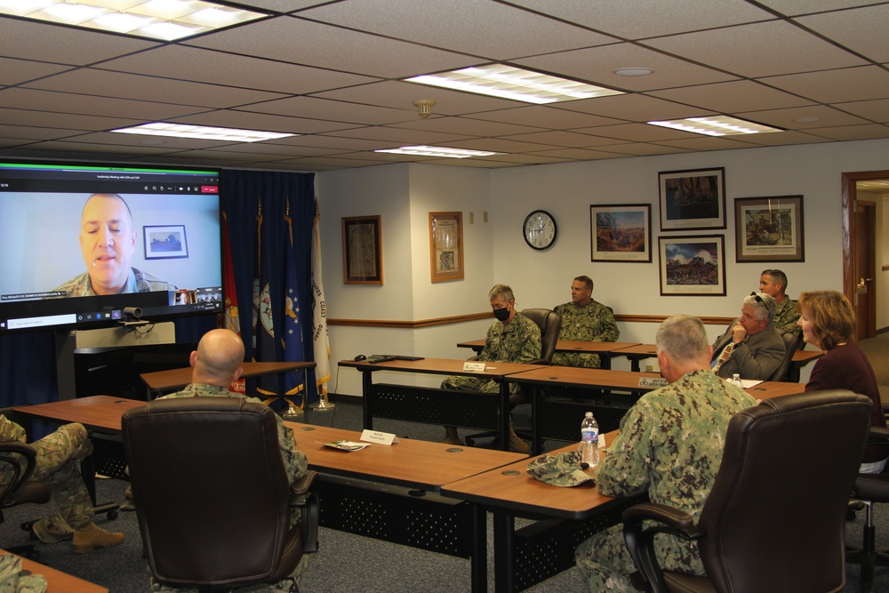 Assistant Secretary of U.S. Navy, Chief of Naval Personnel visit Fort McCoy; see Navy's ongoing ROM mission on post