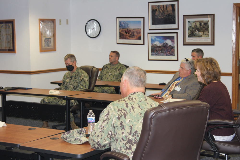 Assistant Secretary of U.S. Navy, Chief of Naval Personnel visit Fort McCoy; see Navy's ongoing ROM mission on post