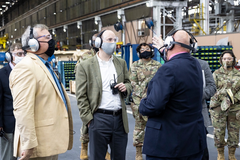 Honorable Jordan Gillis tours ANAD