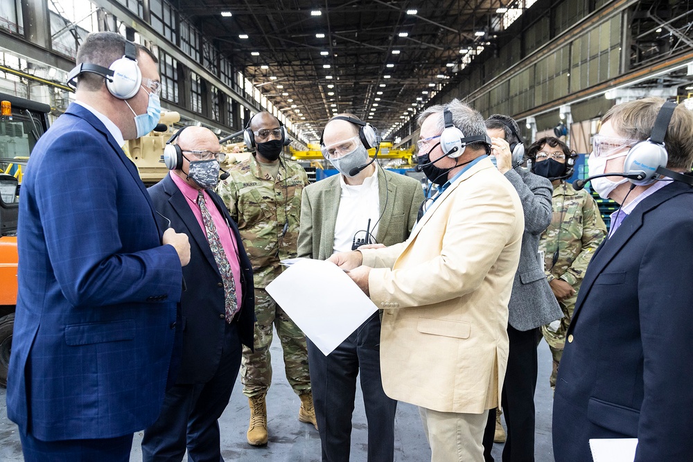 Honorable Jordan Gillis tours ANAD