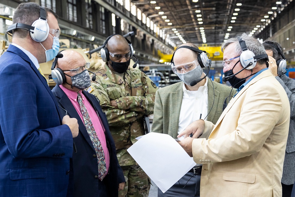 Honorable Jordan Gillis tours ANAD