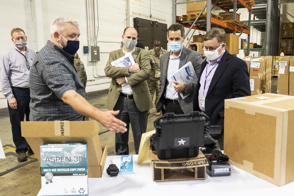 Honorable Jordan Gillis tours ANAD
