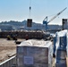 Barge loading for Ronald Reagan Carrier Strike Group