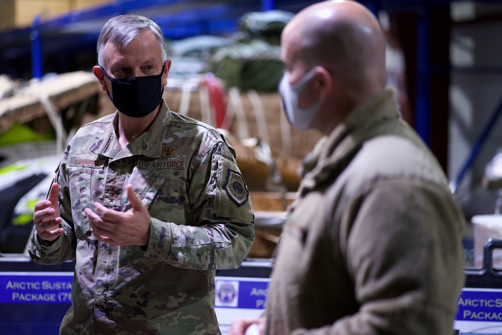 NORAD and USNORTHCOM commander visits 176th Wing