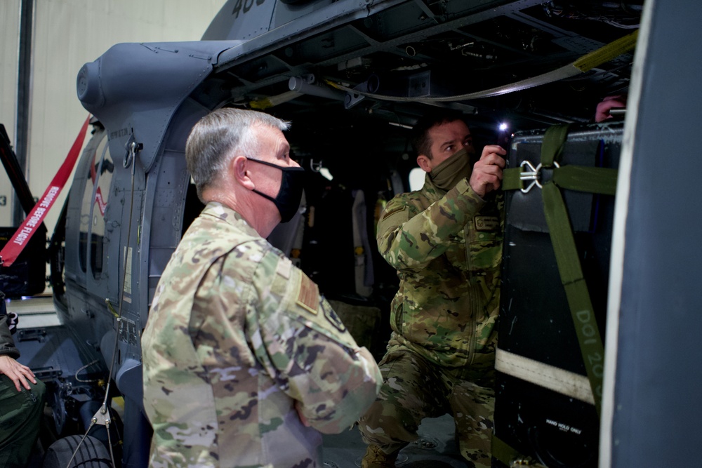 NORAD and USNORTHCOM commander visits 176th Wing