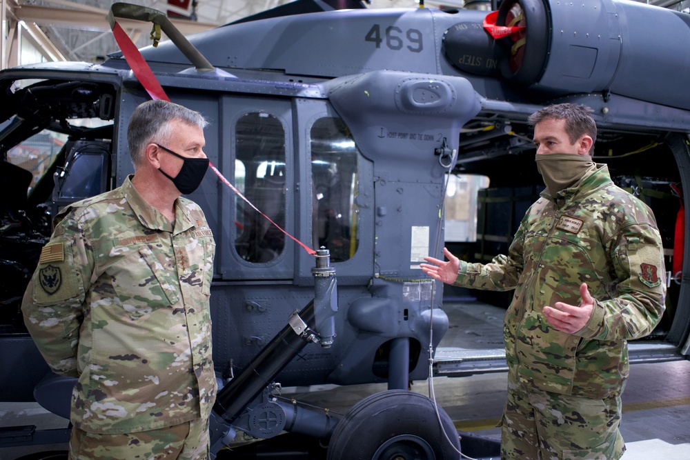 NORAD and USNORTHCOM commander visits 176th Wing