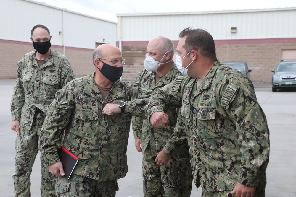 CNO Adm. Mike Gilday meets with members of Naval Special Warfare (NSW).
