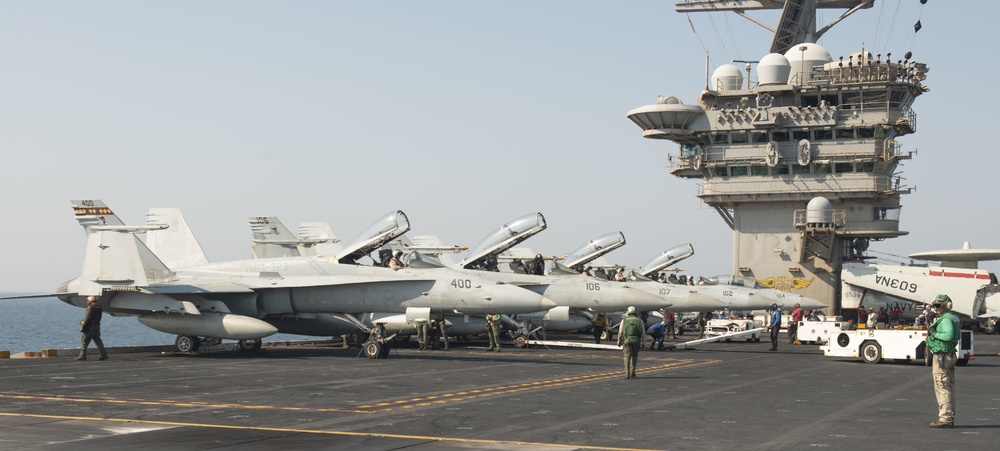 Sailors Prepare for Flight Operations