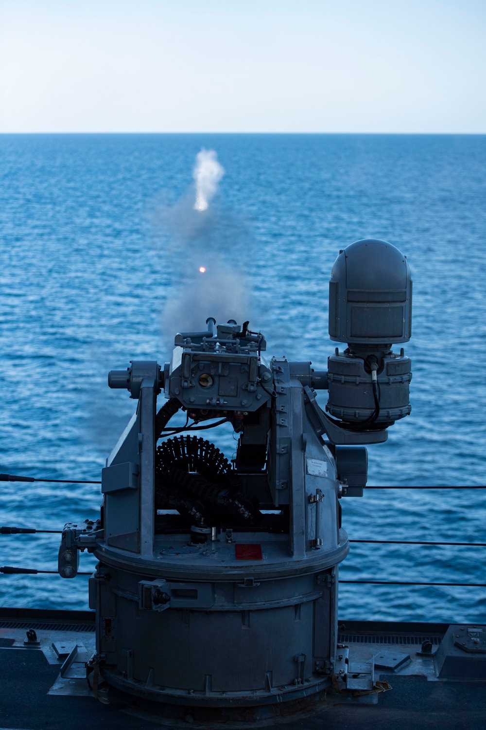USS Sterett Conducts Live Fire Exercise
