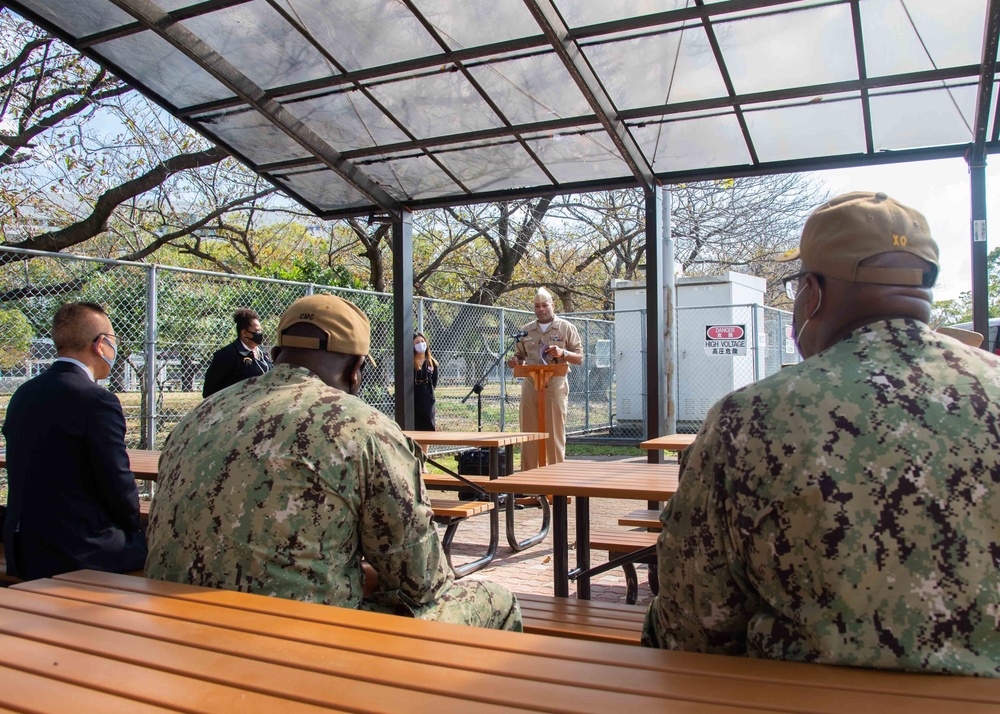 CFAS USO Re-opening at Nimitz Park